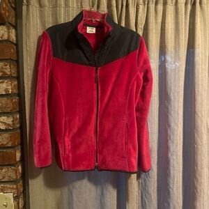 Danskin Women's Red and Black Ski Jacket